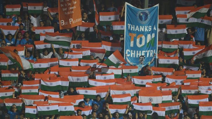 India football fans